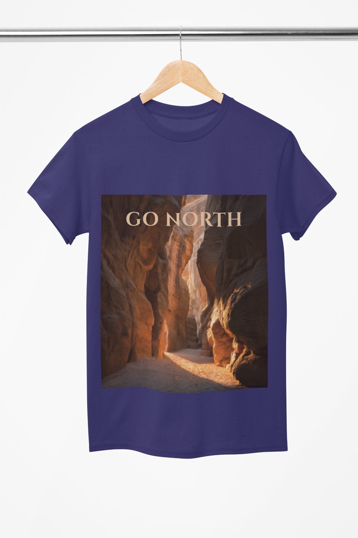 Desert Northbound T-Shirt – Go North Golden Canyon Adventure Tee