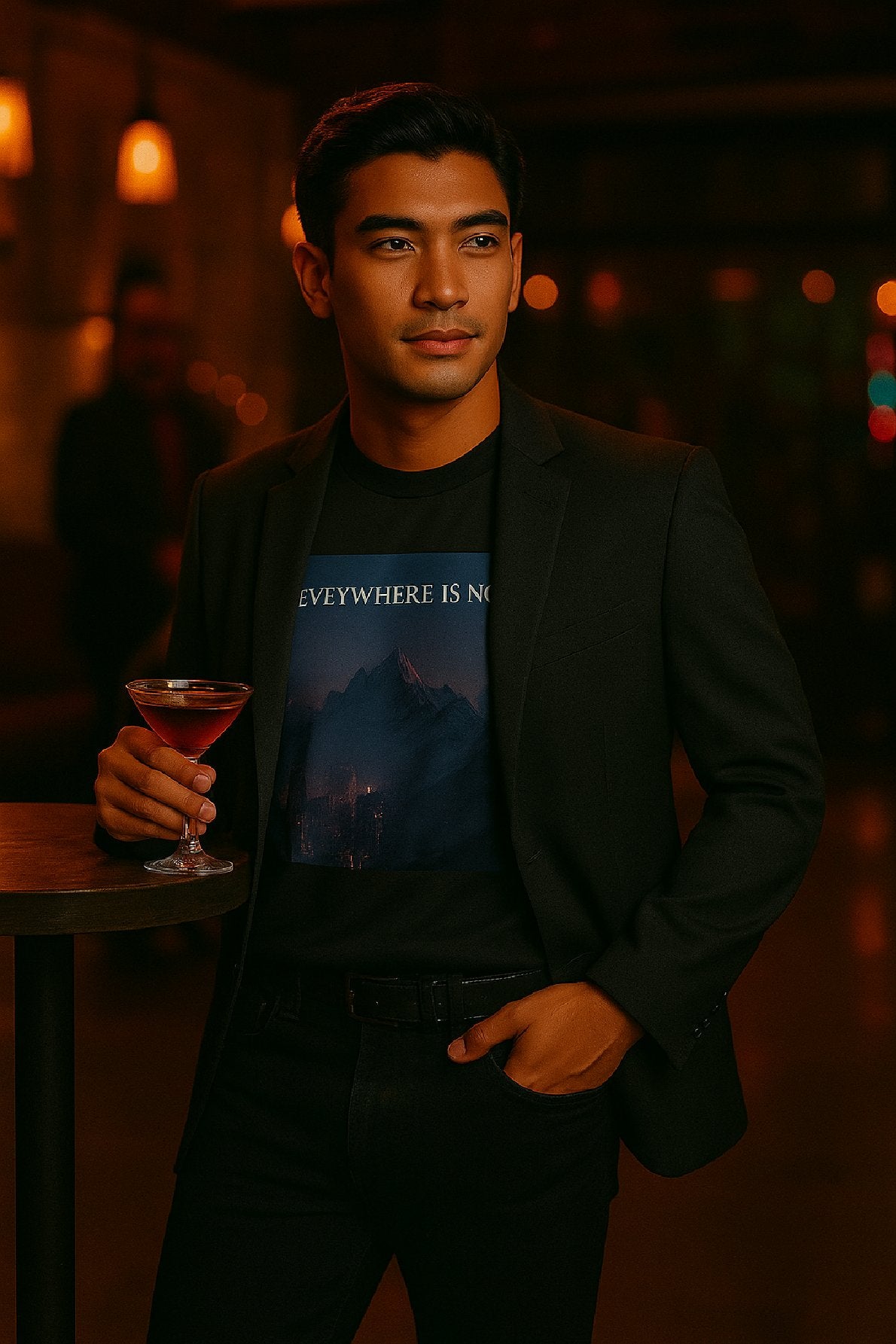 Urban Meets Wild T-Shirt – Everywhere Is North City to Mountain Explorer Tee